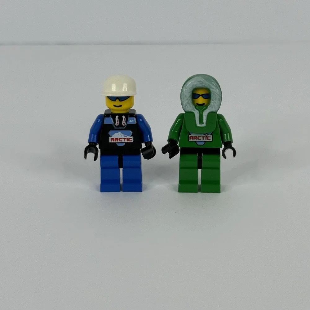 Lego Arctic Minifigure Lot Of 3 ARC004 ARC008 Polar Bear